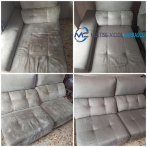 limpieza de sofa